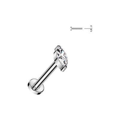 Šperky4U Piercing do brady TIT1411-1206