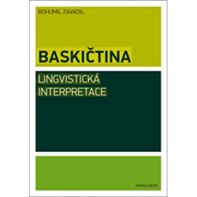 Baskičtina - Lingvistická interpretace - Zavadil Bohumil