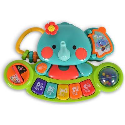 Hola Бебешко музикално пиано Hola Elephant 3135 (108378)