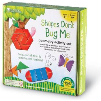 Learning Resources Set aktivit s geometrickými tvary Don'T Bug Me
