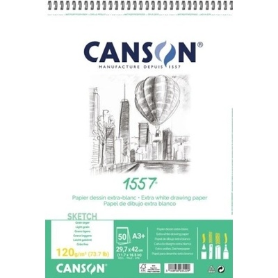 Canson Sp 1557 Sketching Скицник 50 A3 120 g (C31412A002)