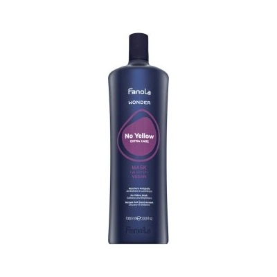 Fanola Wonder No Yellow Extra Care Mask Неутрализираща маска против жълти оттенъци 1000 ml