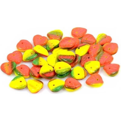 Glass beads, s.r.o. Lístečky 11100074 9 mm mix podzim Balení: 150ks
