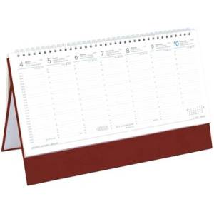 TOPTIMER Календар, настолен, вертикален, toptimer, бордо (27t510t-002)