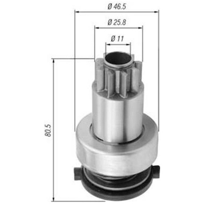 MAGNETI MARELLI Pastorek, startér 940113020434