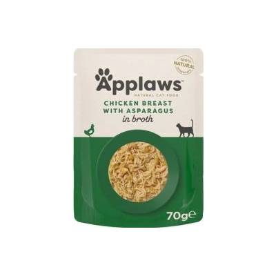 Applaws Cat kaps. kuřecí prsa a chřest 70 g