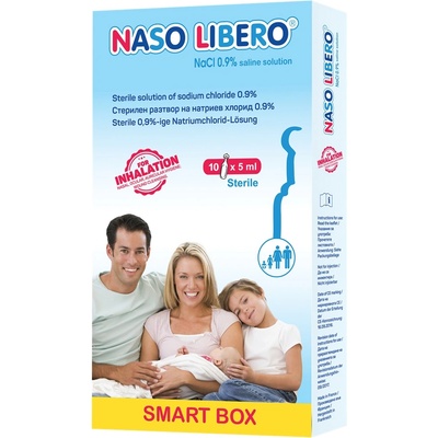 Naso Libero Физиологичен разтвор 0.9% NaCl, 10 дози x 5 ml, Naso Libero
