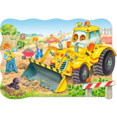 Castorland Buldozer 20 dílků