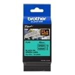Brother FLe-7511 21MMX45MM Black on White Flag Tape for P-touch D800W P900W P950NW (FLE7511) - Allstore