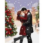 Ideyka Paint by numbers - Winter romance 40x50cm
