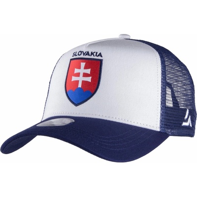 Trucker FLLÖS T-CAP SLOVAKIA 4 modrá biela mix