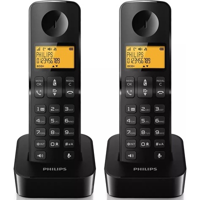 Bezdrôtový telefón Philips D2602B/53