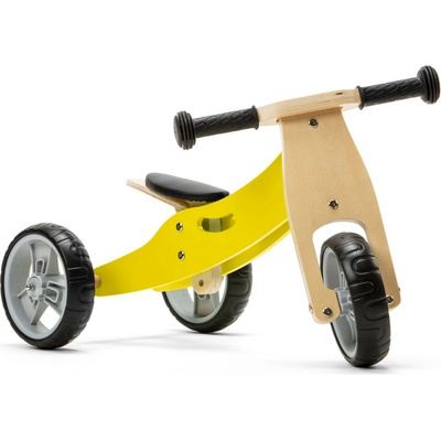 Nicko dřevěné 2v1 mini žluté