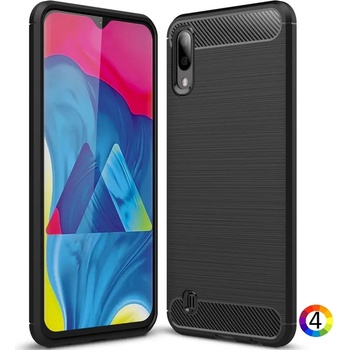 Image 1 of Samsung Galaxy M10 Удароустойчив Carbon Fiber Калъф и Протектор