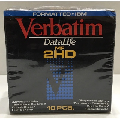 Verbatim 3,5" 1,44MB, 10ks (87410) – Zboží Živě