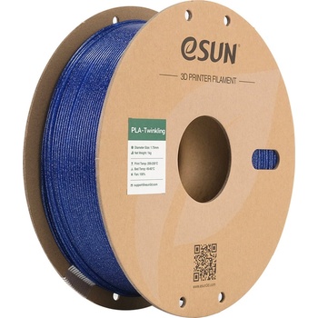 eSUN PLA-Twinkling Blue - 1, 75 mm / 1000 g (PLA-TK175U1P1)