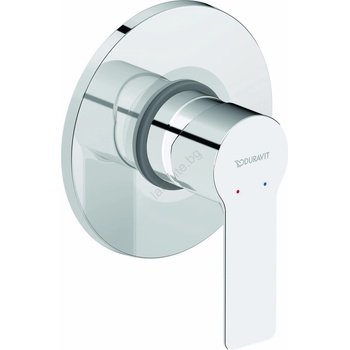 Duravit DC4210007010 - Смесител за душ за вграден монтаж D-CODE лъскав хром (DA0028)