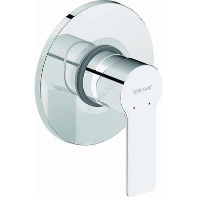 Duravit DC4210007010 - Смесител за душ за вграден монтаж D-CODE лъскав хром (DA0028)