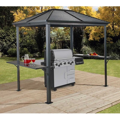 BBQ Grill Sojag Ventura 58, 179 x 292 x 262 cm čadičovo sivá