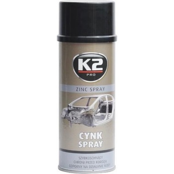 K2 ZINC SPRAY 400 ml - zinkový sprej (antikorózne údržba)