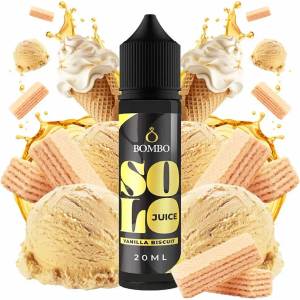 Bombo Solo Juice Vanilla Biscuit 15ml/60ml