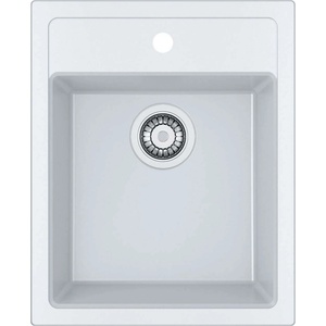 Franke Sirius - Мивка от тектонит SID 610-40, 43x53 см, бяла 114.0503. 010 (114.0503.010) Мивка за вграждане