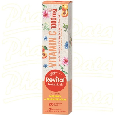 Revital Vitamin C 1000 mg 20 šumivých tablet