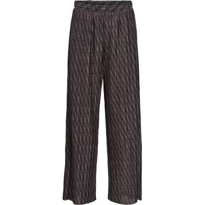 OBJECT Petite Панталон 'LUX' лилав, черно, размер XL