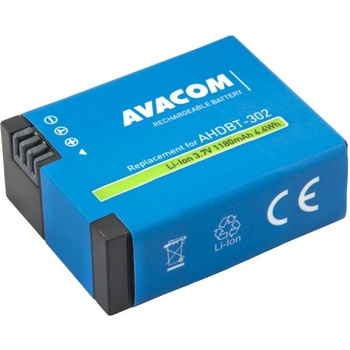 TopTechnology Nabíječka baterií GoPro Hero 3 AHDBT-302