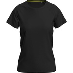Stedman mesh raglan st8500 / Дамска спортна риза с реглан - черна (st8500bloxl)