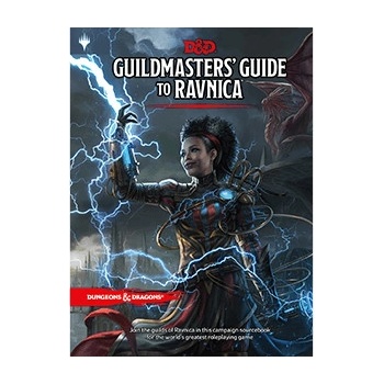 Dungeons & Dragons Guildmasters Guide to Ravnica D&d/Magic: The Gathering Adventure Book and Campaign Setting Wizards RPG TeamPevná vazba