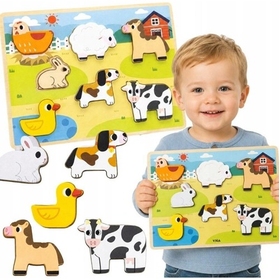 Viga puzzle Farma