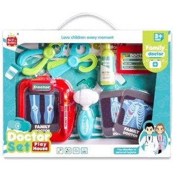 Man Yuk Toys Комплект играчки с медицински инструменти - 8 части