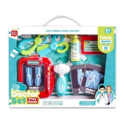 Man Yuk Toys Комплект играчки с медицински инструменти - 8 части