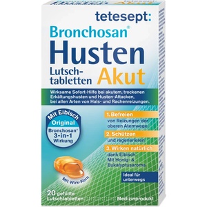 tetesept Bronchosan® за остра кашлица - 20 пастили