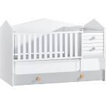 Carmen Бебешка кошара и детско легло 2в1 BIRD HOUSE 70 x 170