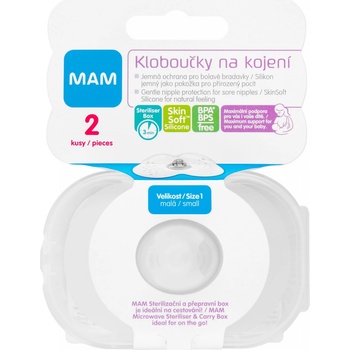 MAM Prsní kloboučky 2ks