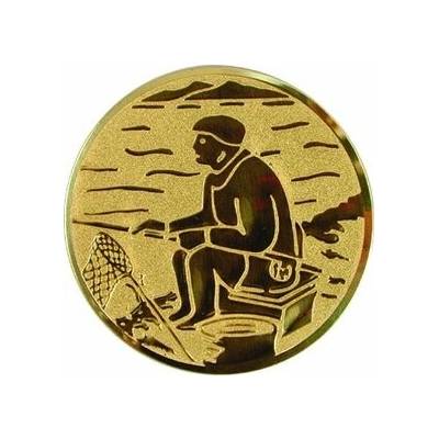 TROFEJE.sk Emblém 25mm 55 rybár