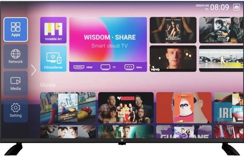 TESLA Smart UHD TV 43" TSL-TV-T2KYD43