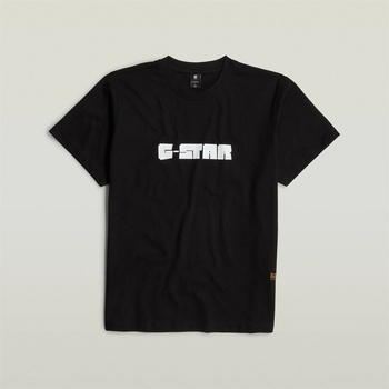 Image 1 of G Star Тениска G Star Script T Shirt - Dk Black