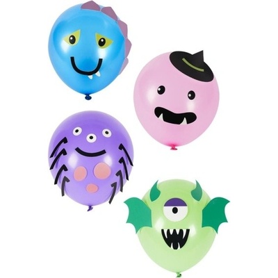 Smiffys BALÓNKY latexové Příšerky mix