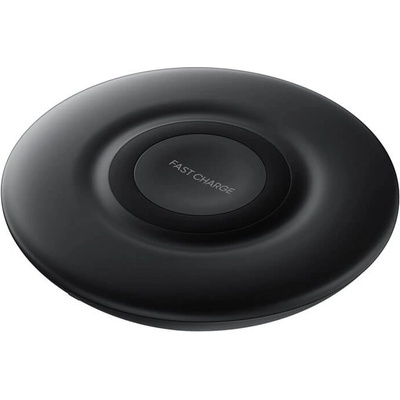 Samsung Wireless Charger Pad EP-P3100TBEGWW - поставка (пад) с Fast Charge за безжично захранване за Samsung Galaxy S20, Note 10 и QI съвместими устройства (черен)
