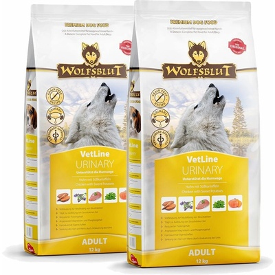 Wolfsblut VetLine Urinary 2 x 12 kg