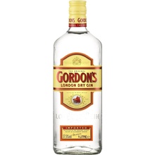 Gordon's Dry Gin 37,5% 1 l (čistá fľaša)