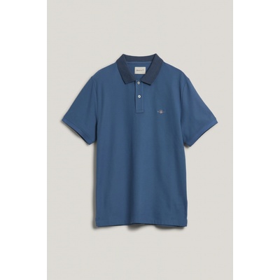 Gant polokošela Linen Solid SS Polo salty sea