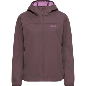 Jack Wolfskin Дамско софтшел яке Jack Wolfskin Women's Windhain 2 Hoody Softshell jacket - Sheer Plum - размер XS (103-3117-0311)