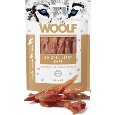 WOOLF Chicken Jerky Bars 100 g