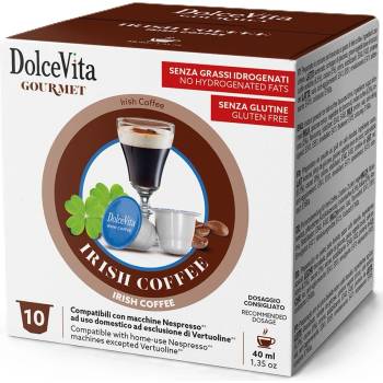 Dolce Vita Nespresso капсули Italfoods Dolce Vita Cappuccino с ИРЛАНДСКИ КРЕМ 10 броя