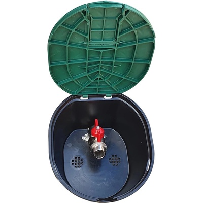 Rain GARD-RAIN 15-ND ventilová šachta s kohoutkem 3/4" vni. závit 220x200 mm