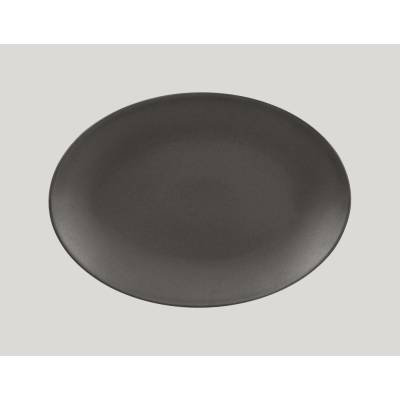 RAK Porcelain Genesis talíř oválný 32 x 23 cm kakaová RAK-GNNNOP32CO
